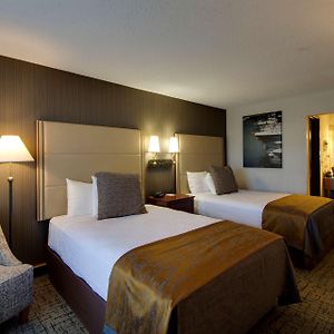 Two Double Beds Partial Lake View